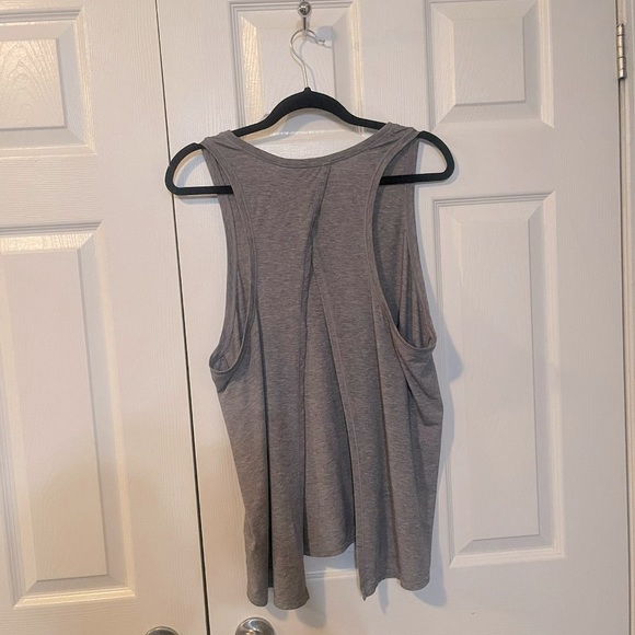 #168 Gap Women's Grey Tank Top - Large - Picture 6 of 7